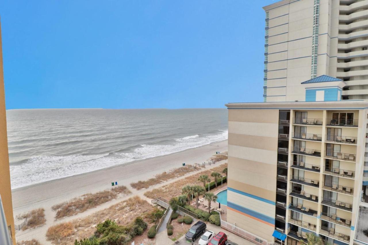 Beautiful Warm Ocean View Beach Condo With Pool Myrtle Beach Bagian luar foto